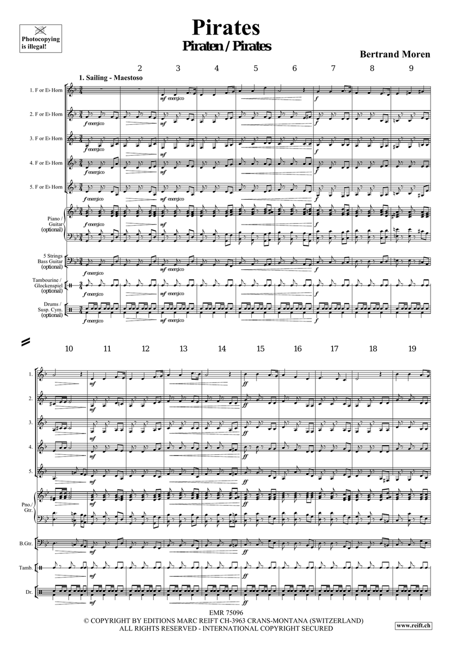 Pirates Pirates Horn scores gallery preview page 4