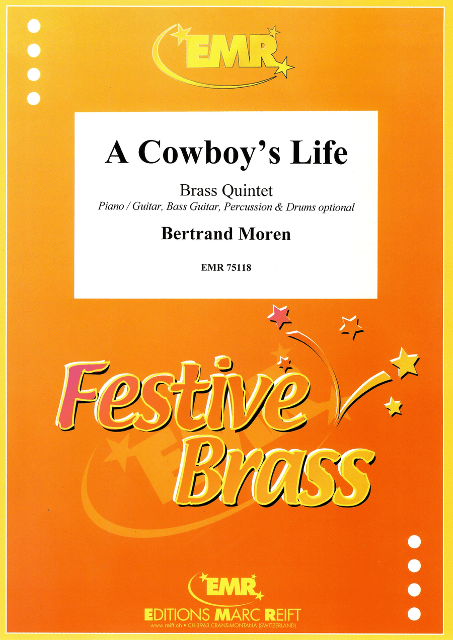 A Cowboy's Life A Cowboy's Life Brass Quintet scores gallery preview page 1