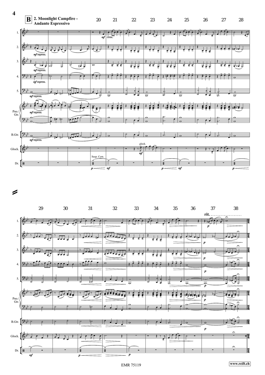 A Cowboy's Life A Cowboy's Life Woodwind Quintet scores gallery preview page 5