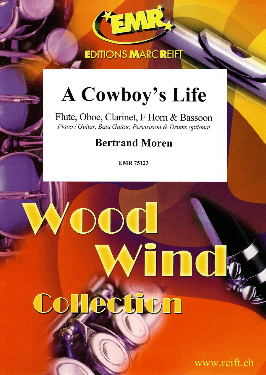 A Cowboy's Life A Cowboy's Life Woodwind Quintet scores gallery preview page 1