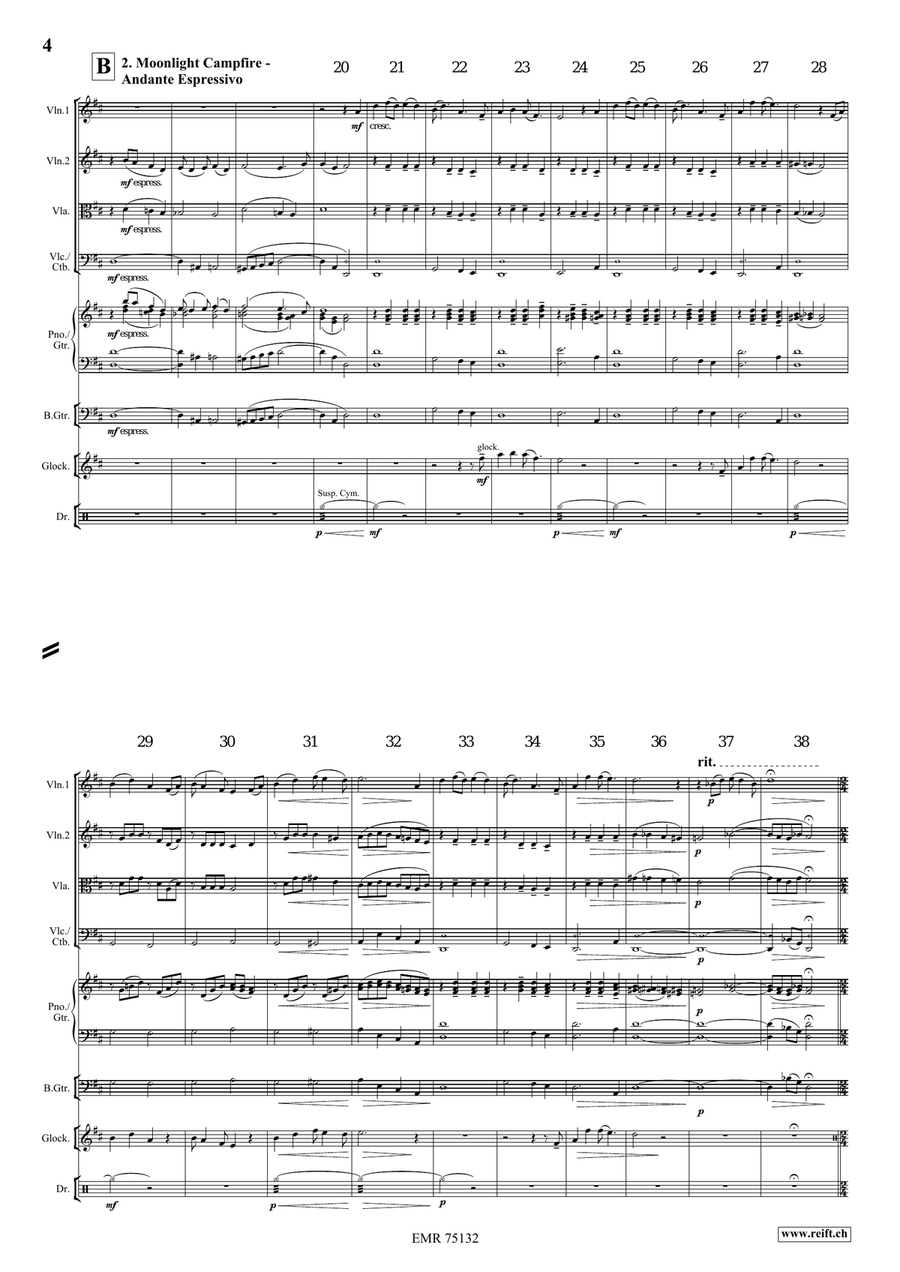 A Cowboy's Life A Cowboy's Life String Quartet scores gallery preview page 5