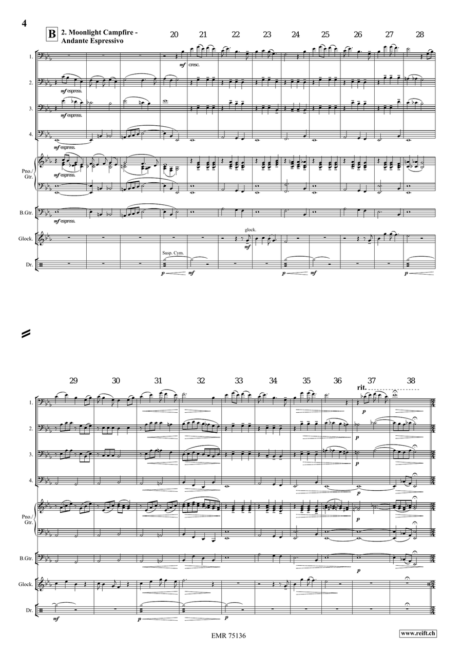 A Cowboy's Life A Cowboy's Life Bassoon Quartet scores gallery preview page 5
