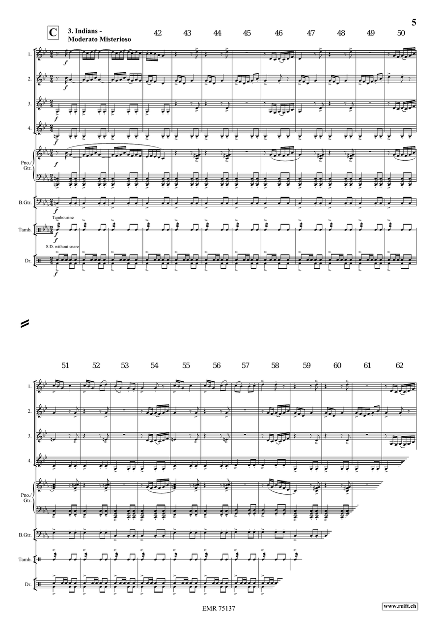 A Cowboy's Life A Cowboy's Life Horn scores gallery preview page 6