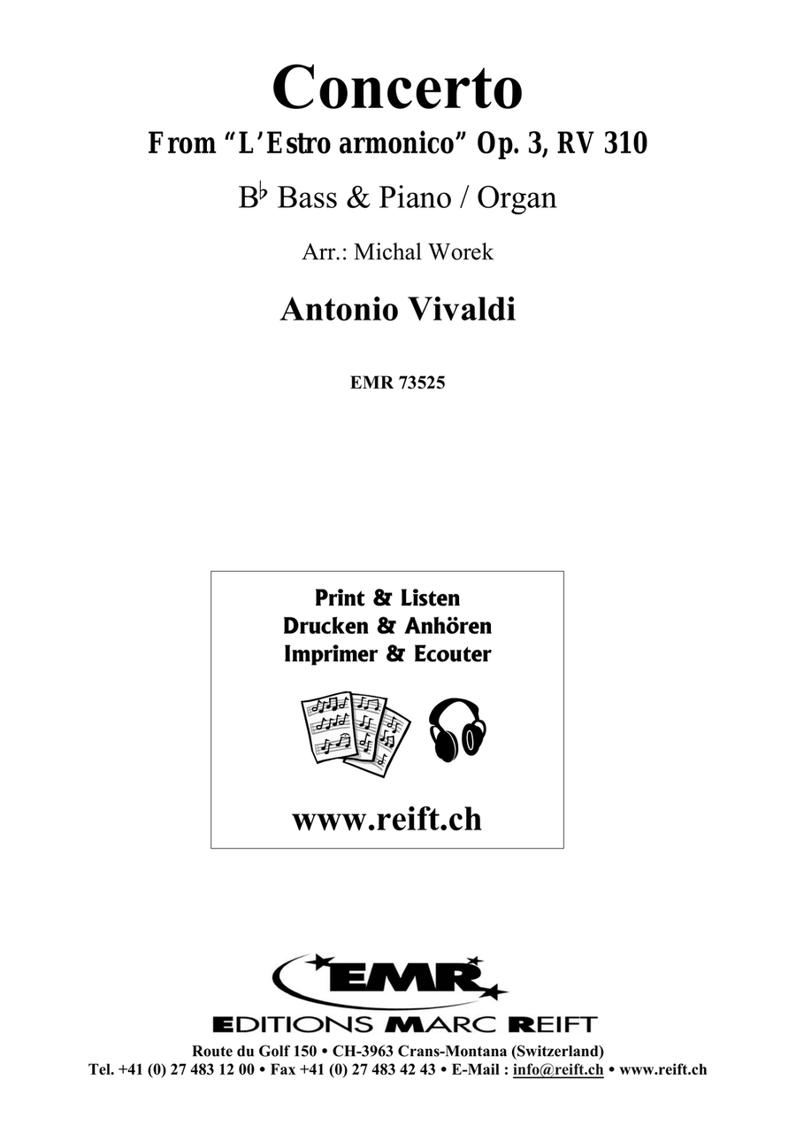 Concerto Concerto Organ scores gallery preview page 2