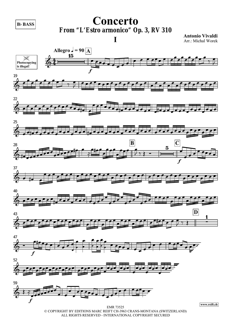 Concerto Concerto Organ scores gallery preview page 3