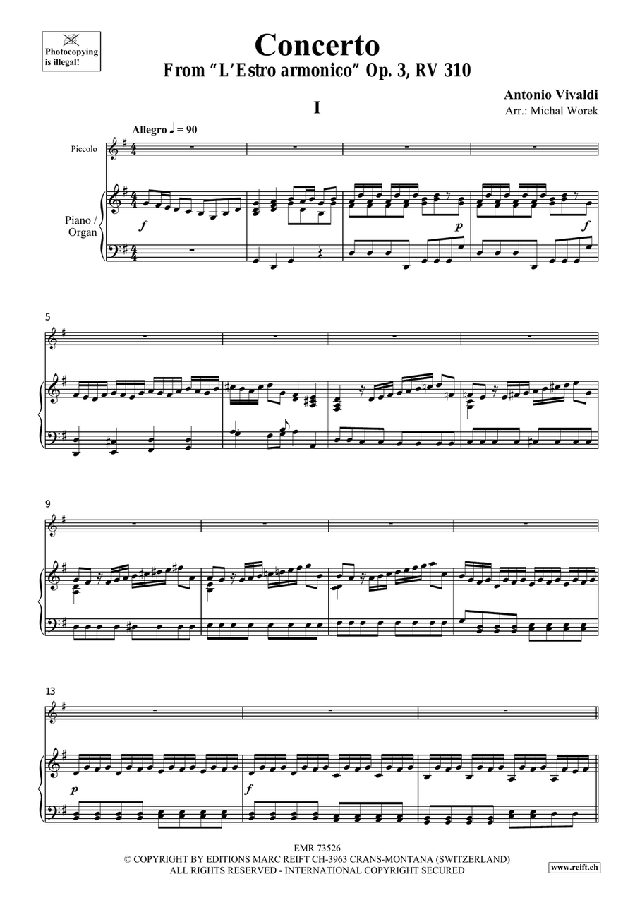 Concerto Concerto Piccolo scores gallery preview page 4