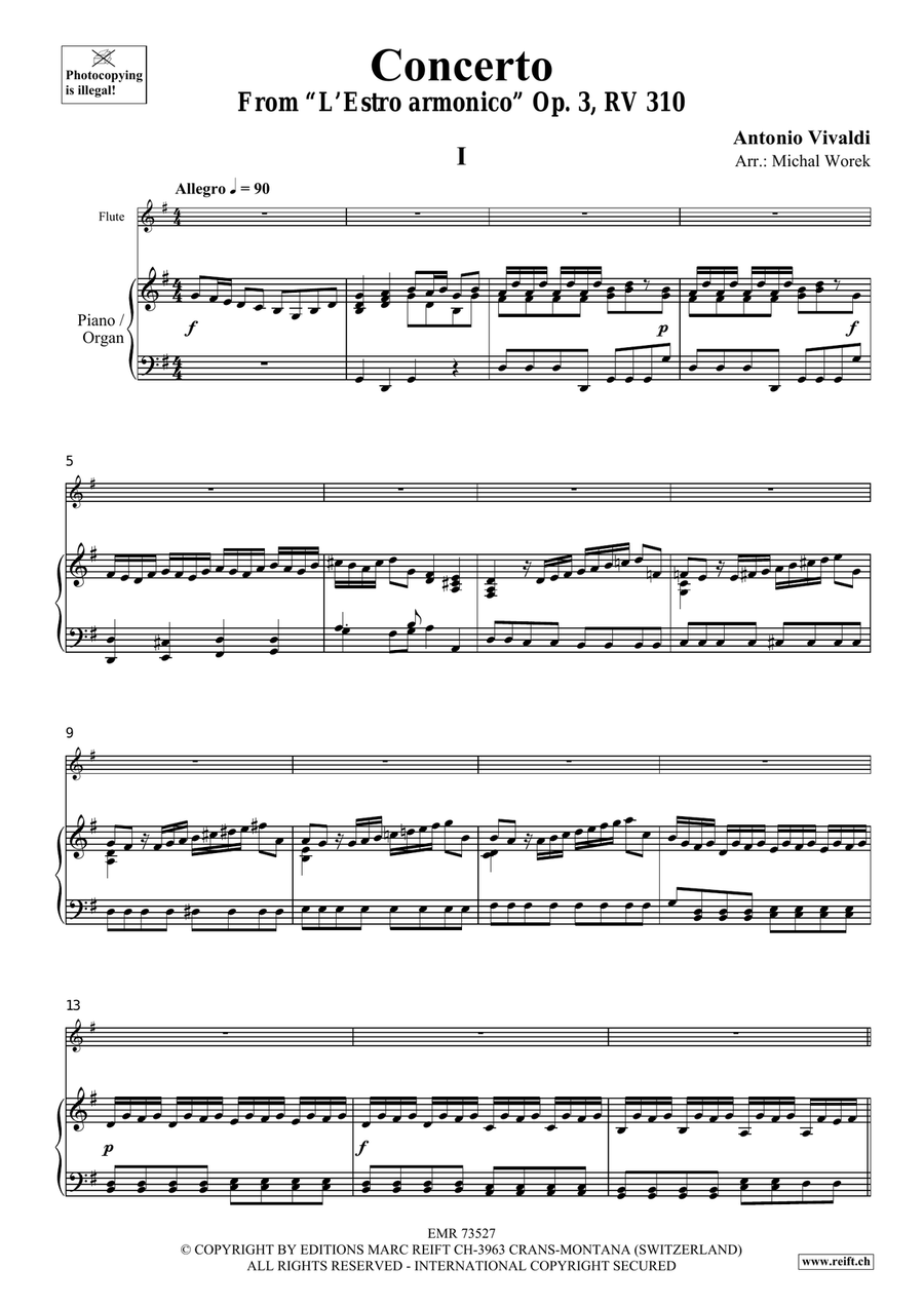 Concerto Concerto Flute Solo scores gallery preview page 4
