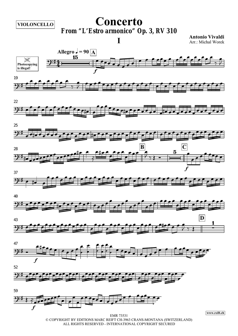Concerto Concerto Organ scores gallery preview page 3