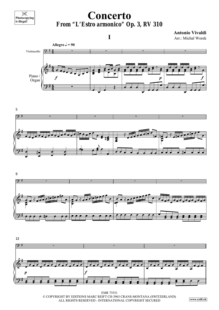 Concerto Concerto Organ scores gallery preview page 4