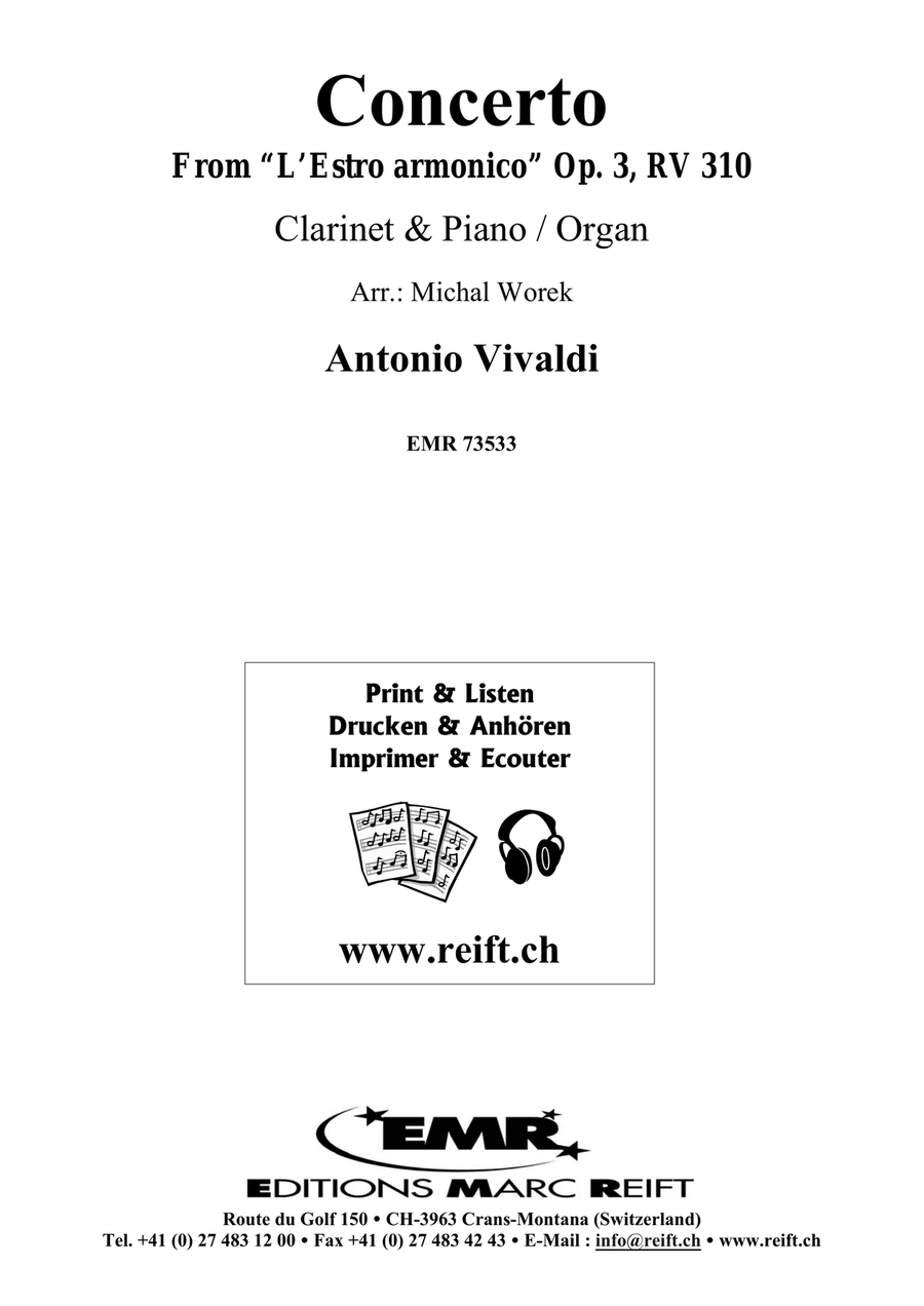 Concerto Concerto Clarinet Solo scores gallery preview page 2