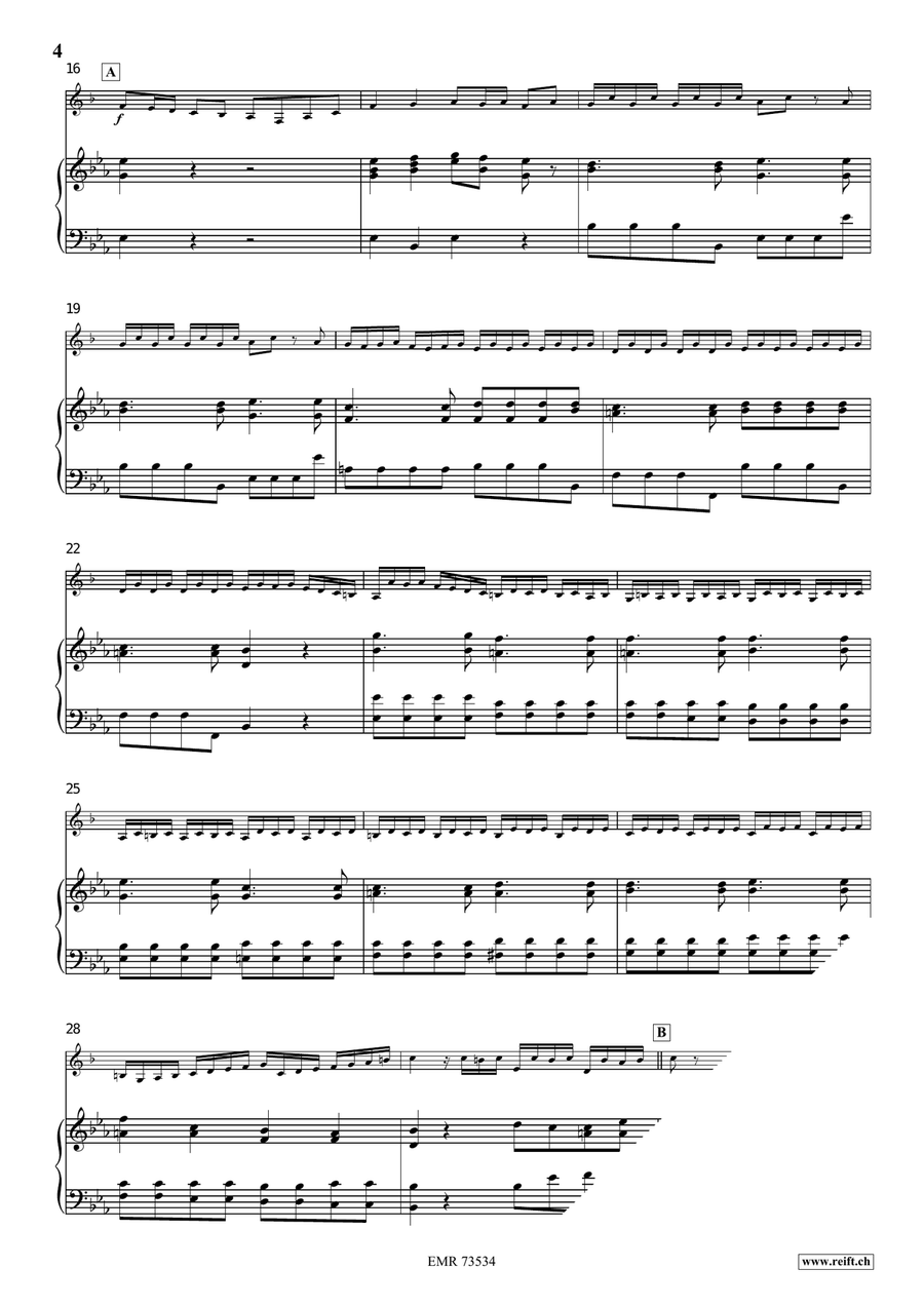 Concerto Concerto Bass Clarinet scores gallery preview page 5