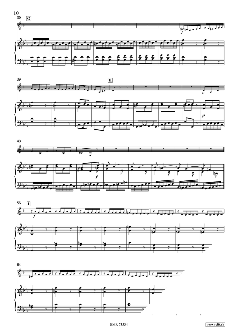Concerto Concerto Bass Clarinet scores gallery preview page 8