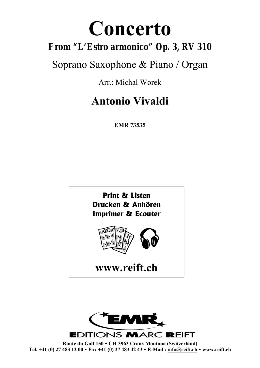 Concerto Concerto Soprano Saxophone scores gallery preview page 2