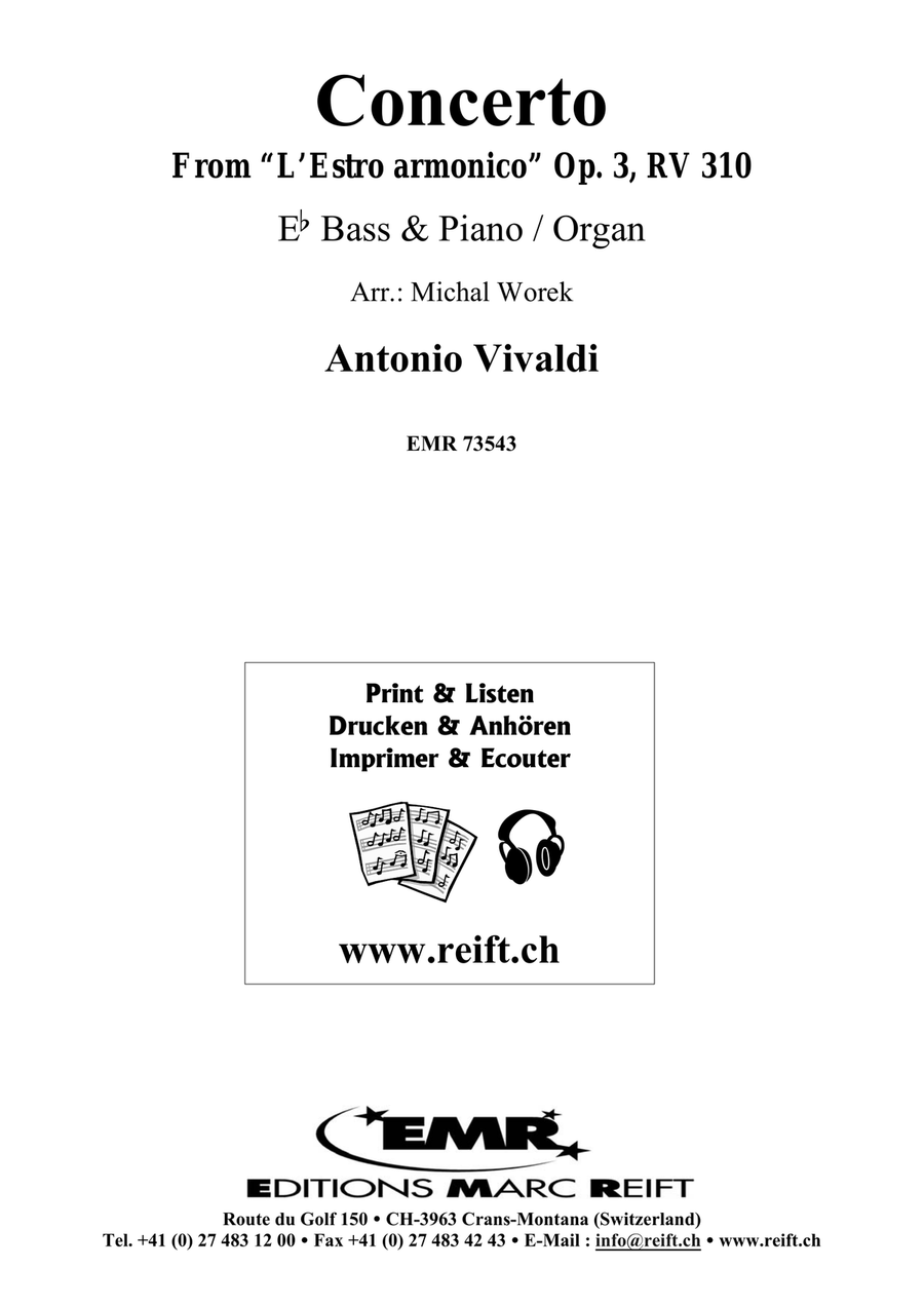 Concerto Concerto Organ scores gallery preview page 2