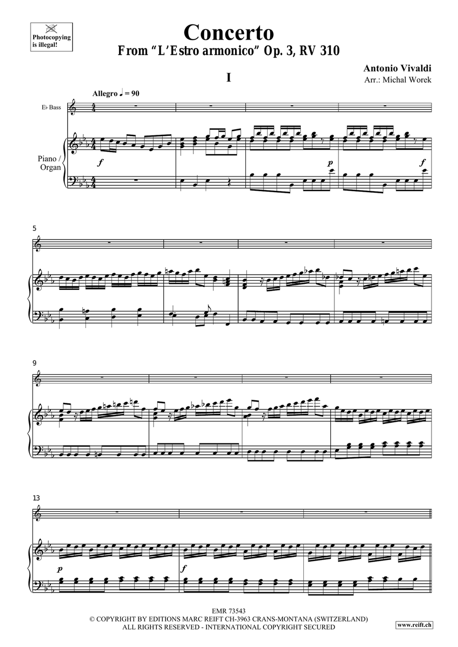 Concerto Concerto Organ scores gallery preview page 4