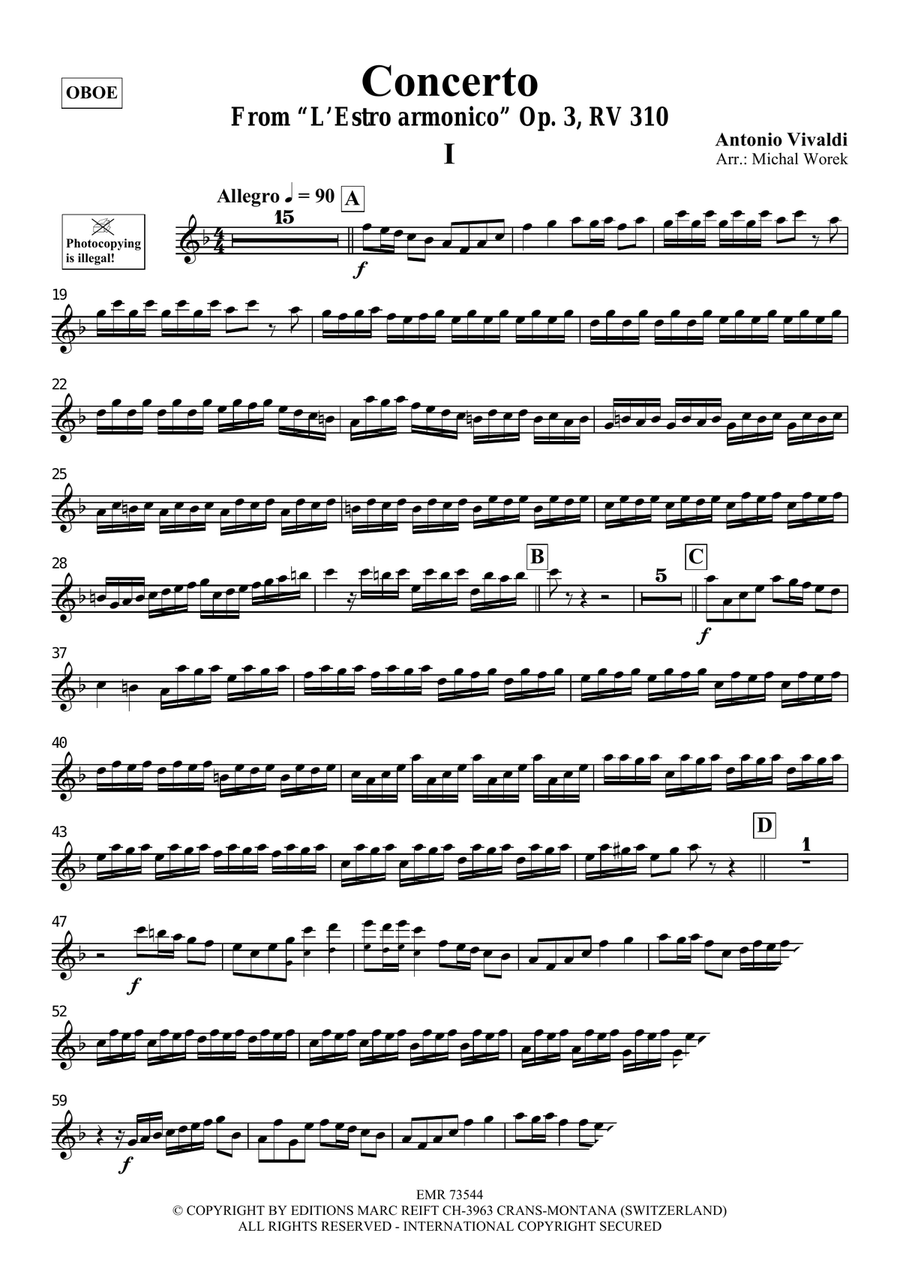 Concerto Concerto Organ scores gallery preview page 3
