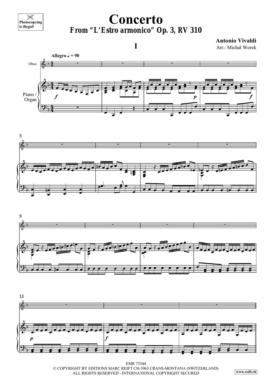 Concerto Concerto Organ scores gallery preview page 4