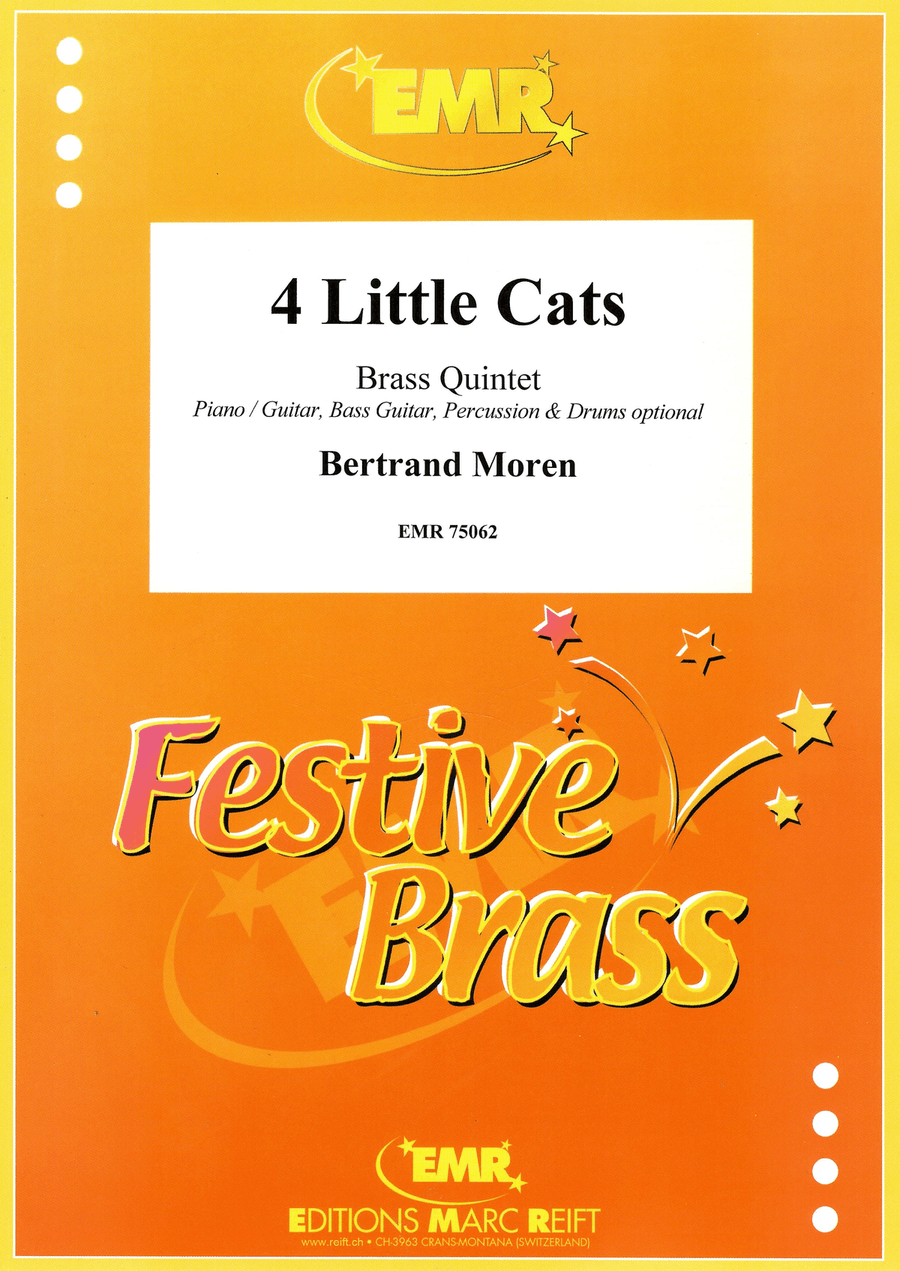 4 Little Cats 4 Little Cats Brass Quintet scores gallery preview page 1