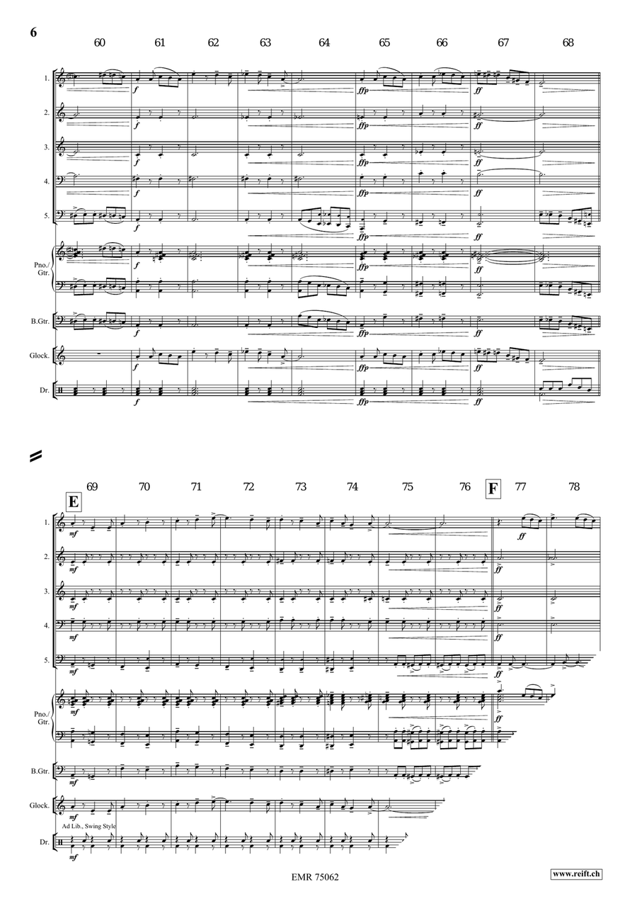 4 Little Cats 4 Little Cats Brass Quintet scores gallery preview page 7