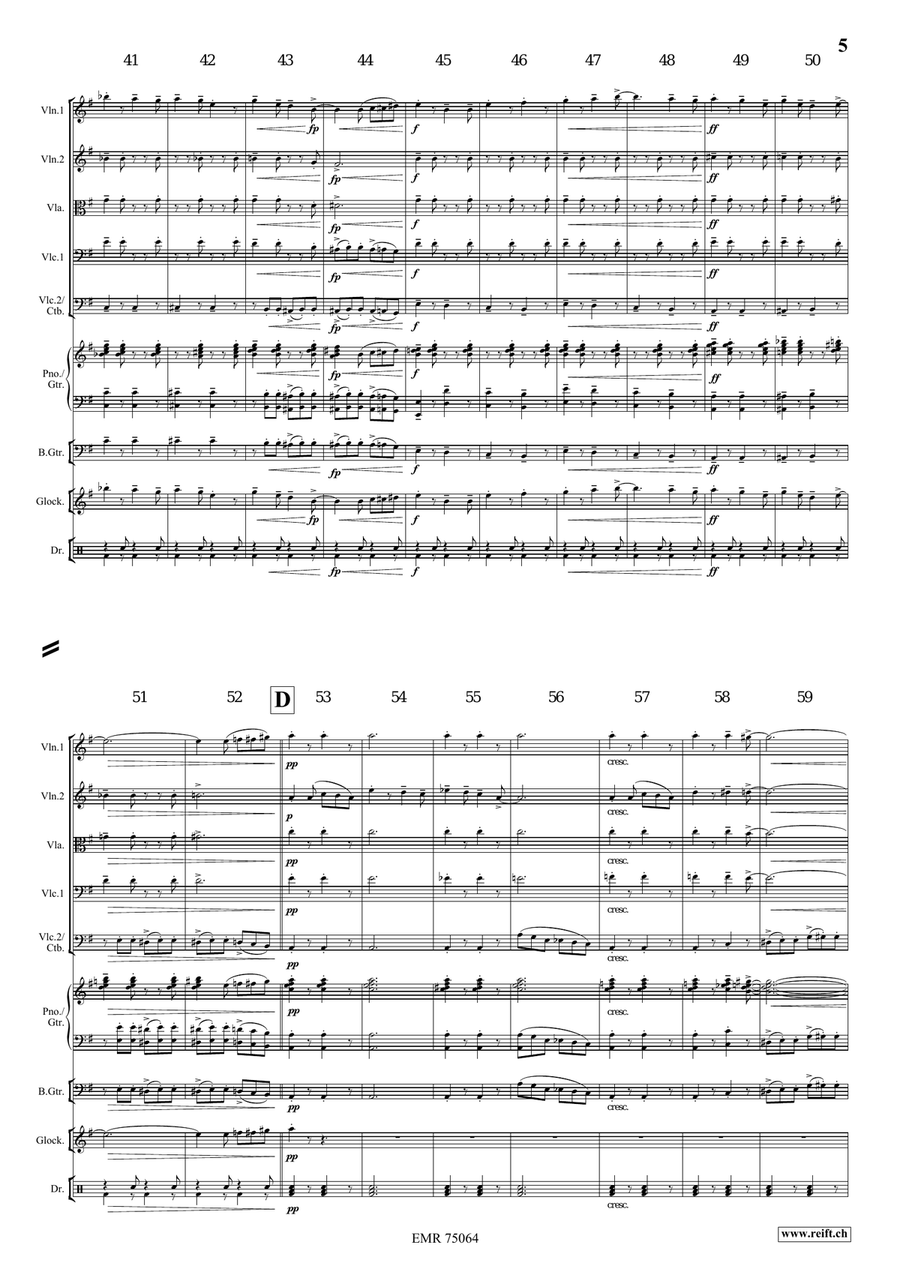 4 Little Cats 4 Little Cats String Orchestra scores gallery preview page 6