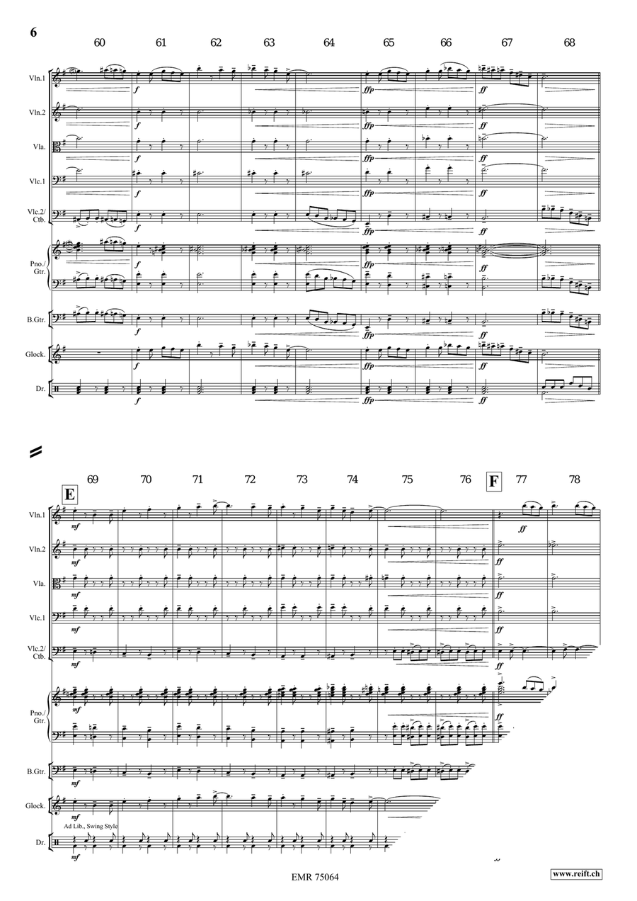 4 Little Cats 4 Little Cats String Orchestra scores gallery preview page 7