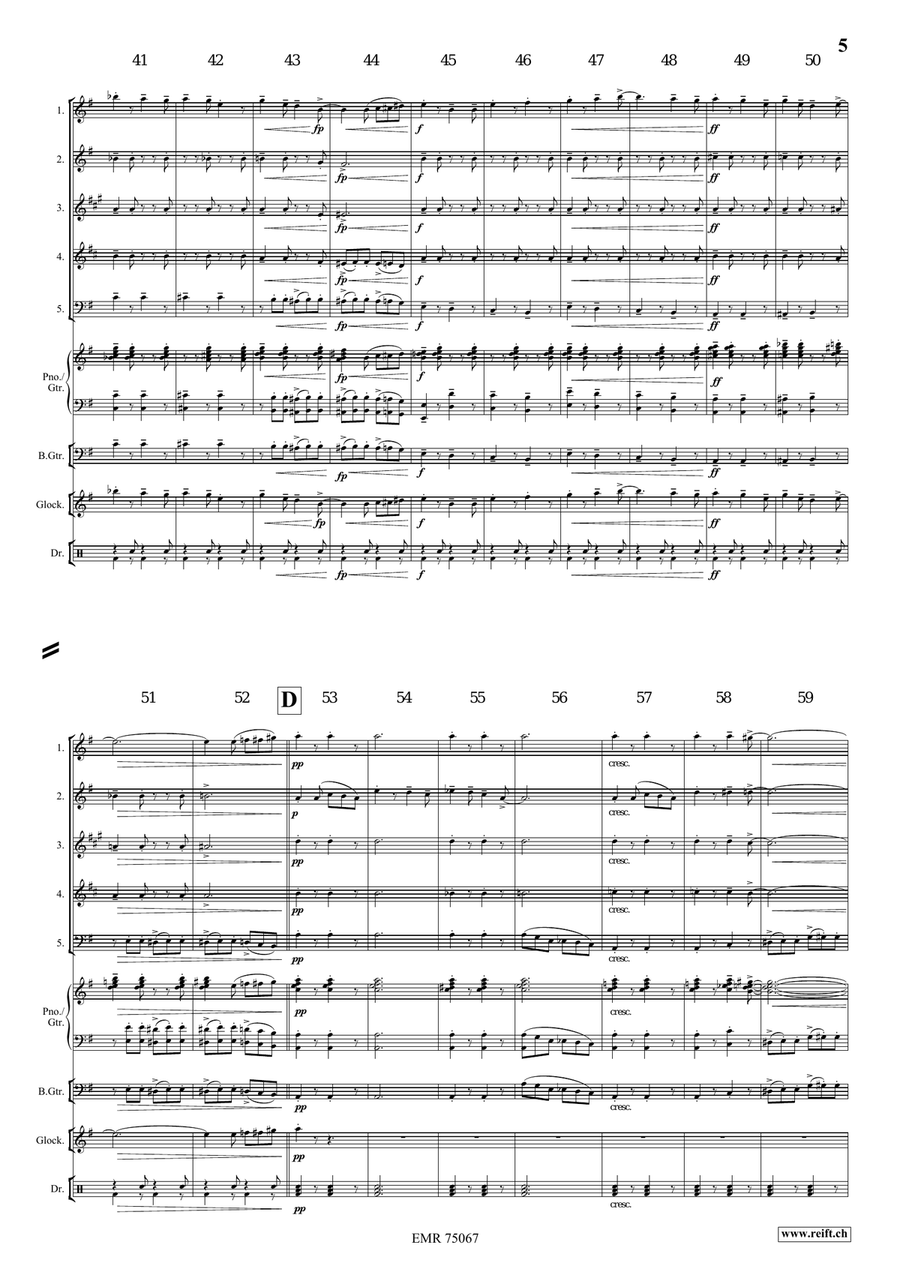 4 Little Cats 4 Little Cats Woodwind Quintet scores gallery preview page 6