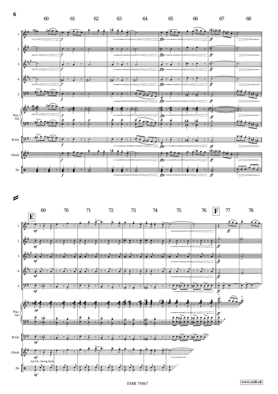 4 Little Cats 4 Little Cats Woodwind Quintet scores gallery preview page 7