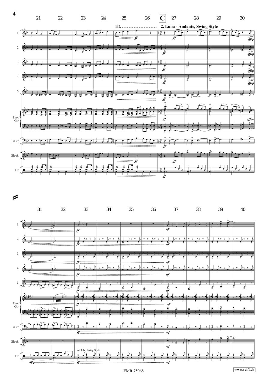 4 Little Cats 4 Little Cats Horn scores gallery preview page 5