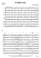 4 Little Cats String Quartet scores gallery preview page 4
