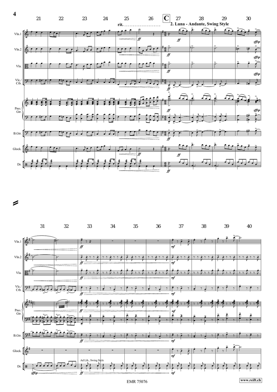 4 Little Cats 4 Little Cats String Quartet scores gallery preview page 5