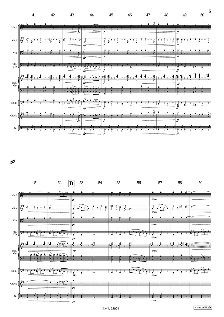 4 Little Cats 4 Little Cats String Quartet scores gallery preview page 6