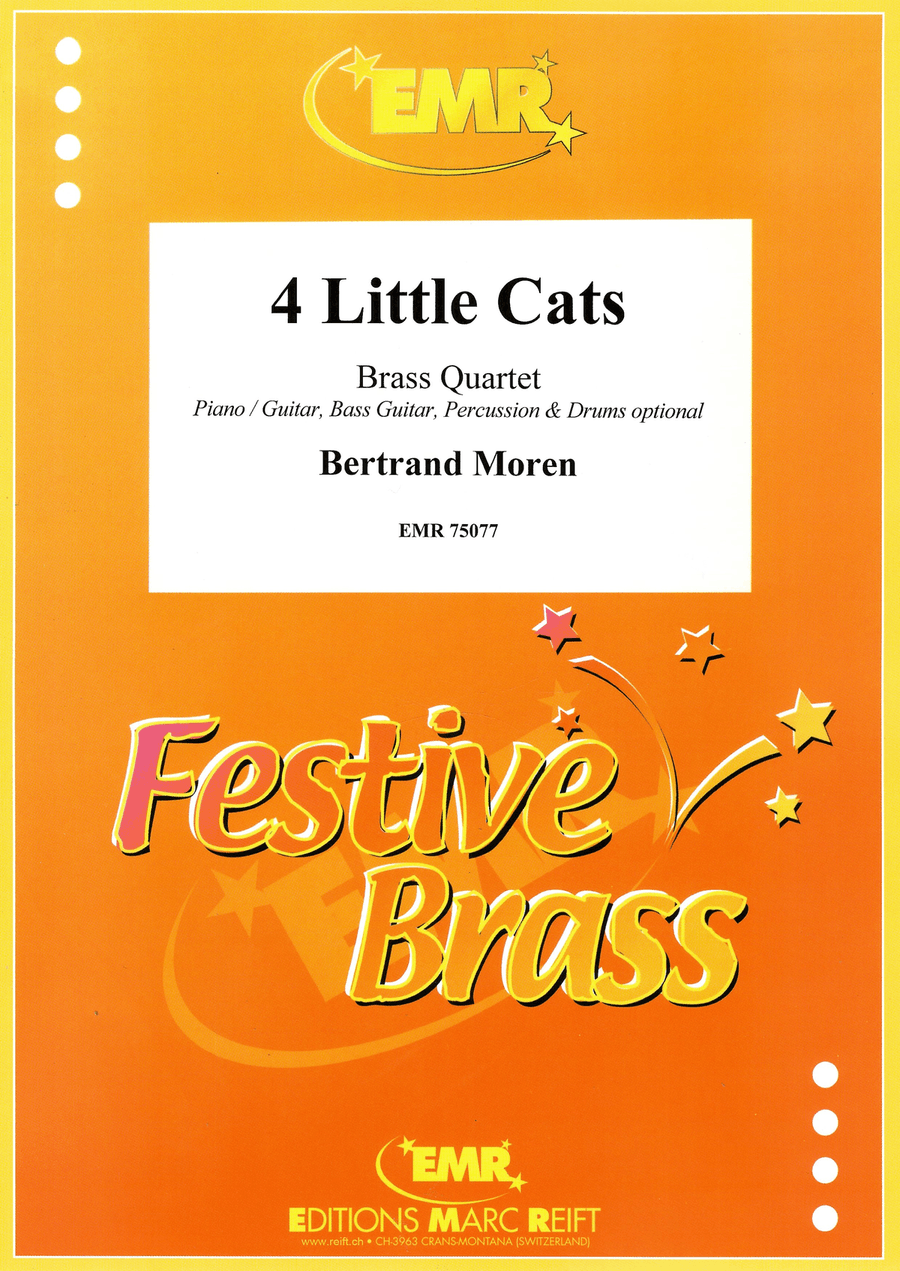 4 Little Cats 4 Little Cats Brass Quartet scores gallery preview page 1