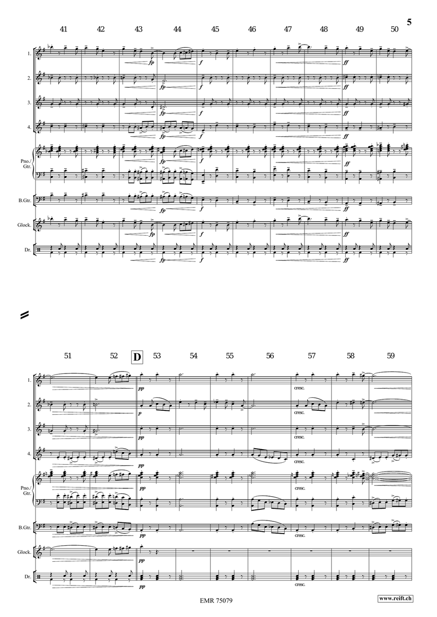 4 Little Cats 4 Little Cats Flute Quartet scores gallery preview page 6
