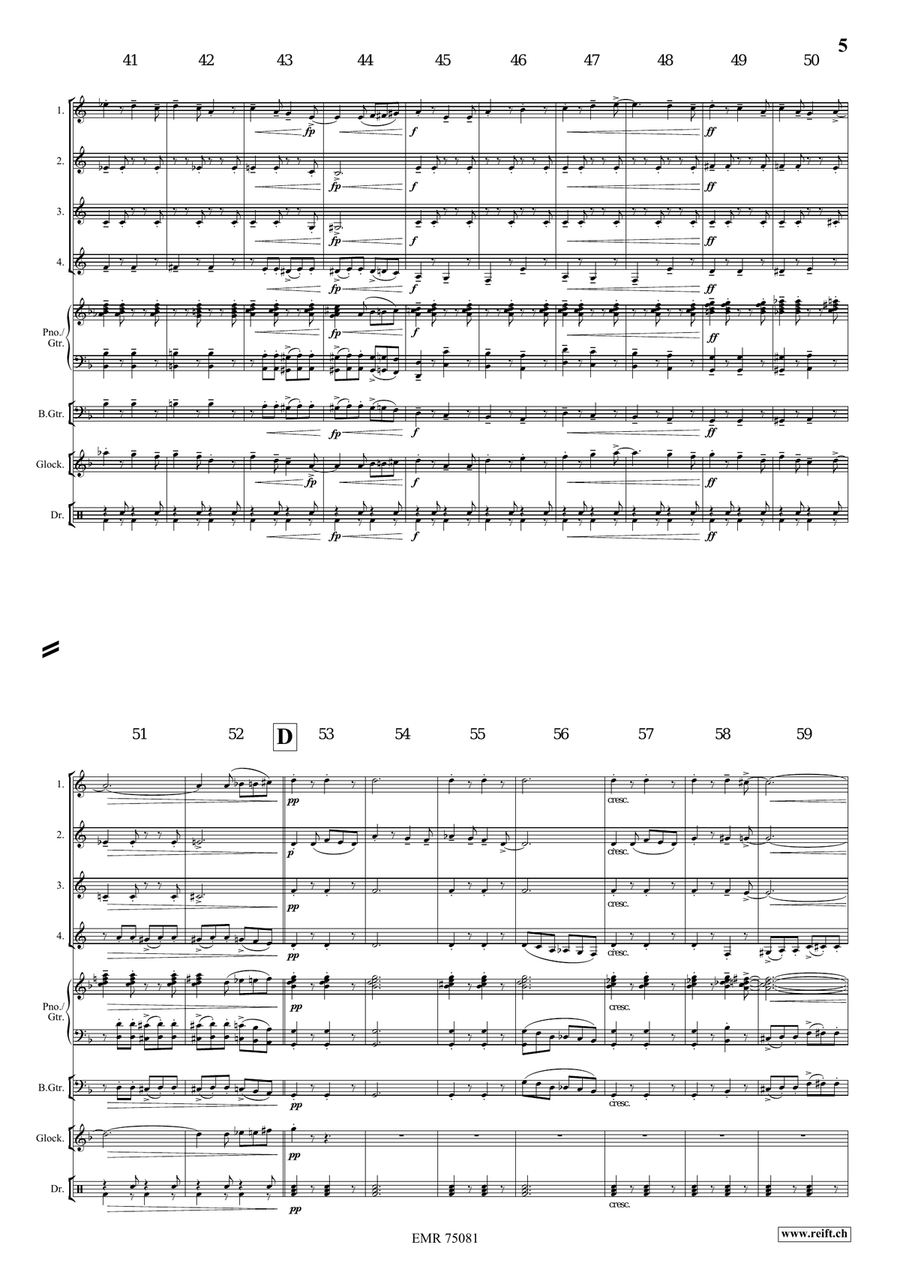 4 Little Cats 4 Little Cats Horn scores gallery preview page 6