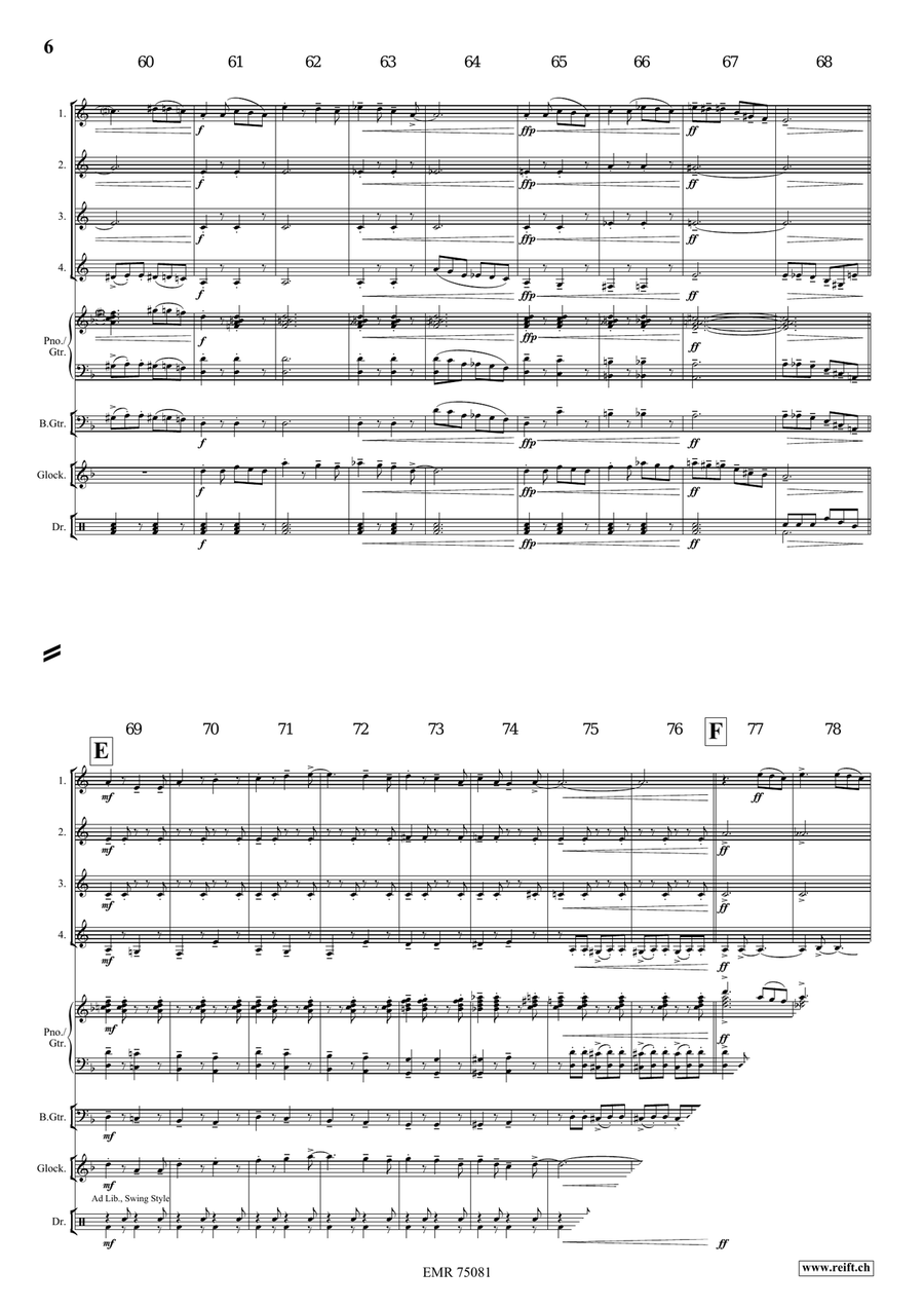 4 Little Cats 4 Little Cats Horn scores gallery preview page 7