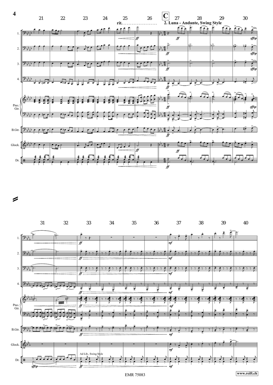 4 Little Cats 4 Little Cats Tuba Quartet scores gallery preview page 5