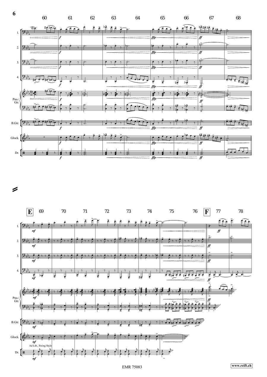 4 Little Cats 4 Little Cats Tuba Quartet scores gallery preview page 7