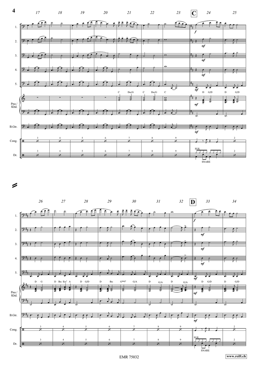 The Whistling Gypsy The Whistling Gypsy Trombone scores gallery preview page 5