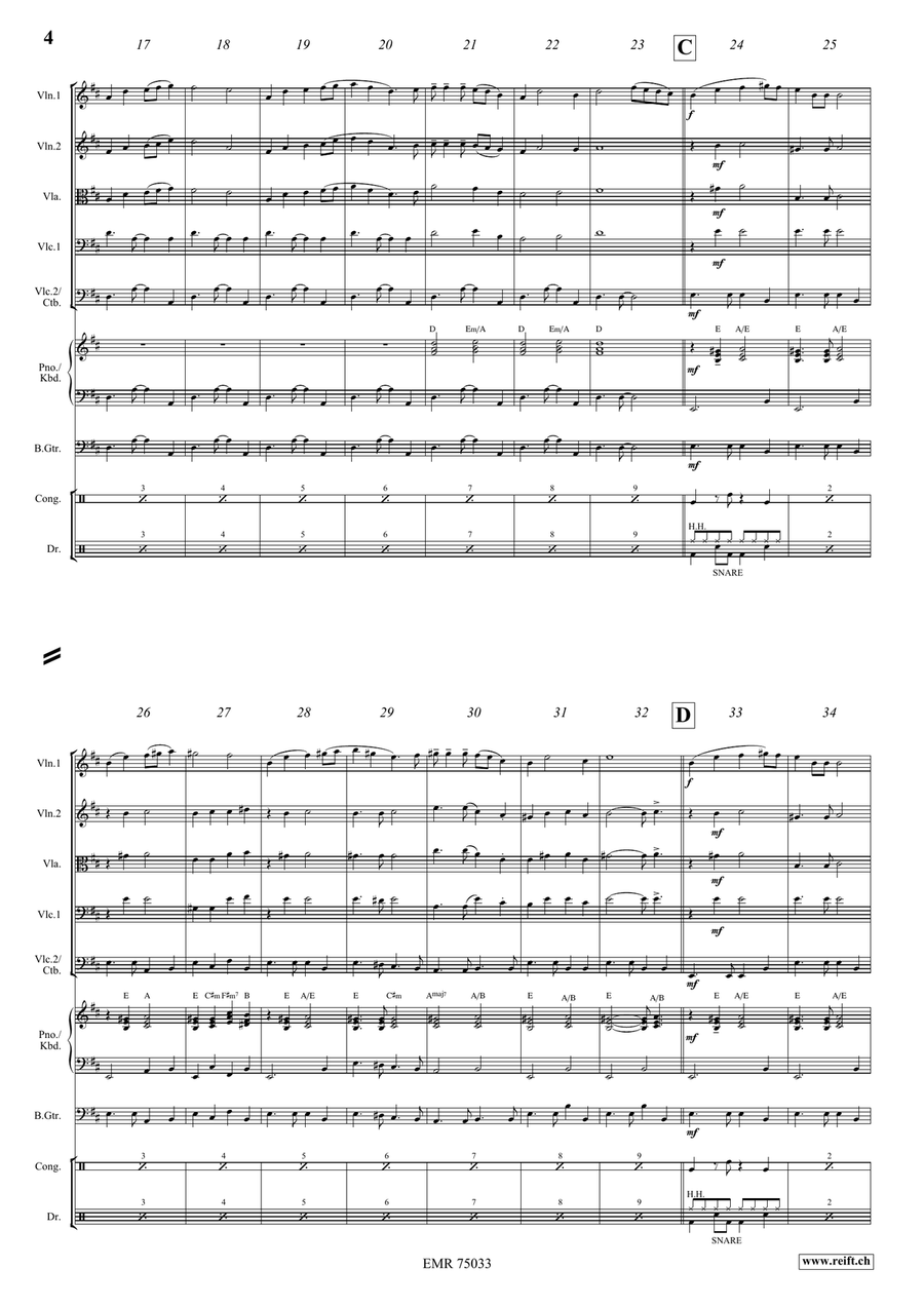 The Whistling Gypsy The Whistling Gypsy String Quintet scores gallery preview page 5
