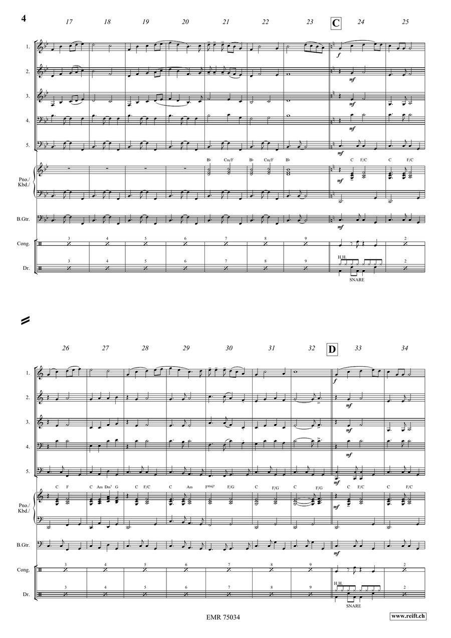 The Whistling Gypsy The Whistling Gypsy Brass Quintet scores gallery preview page 5