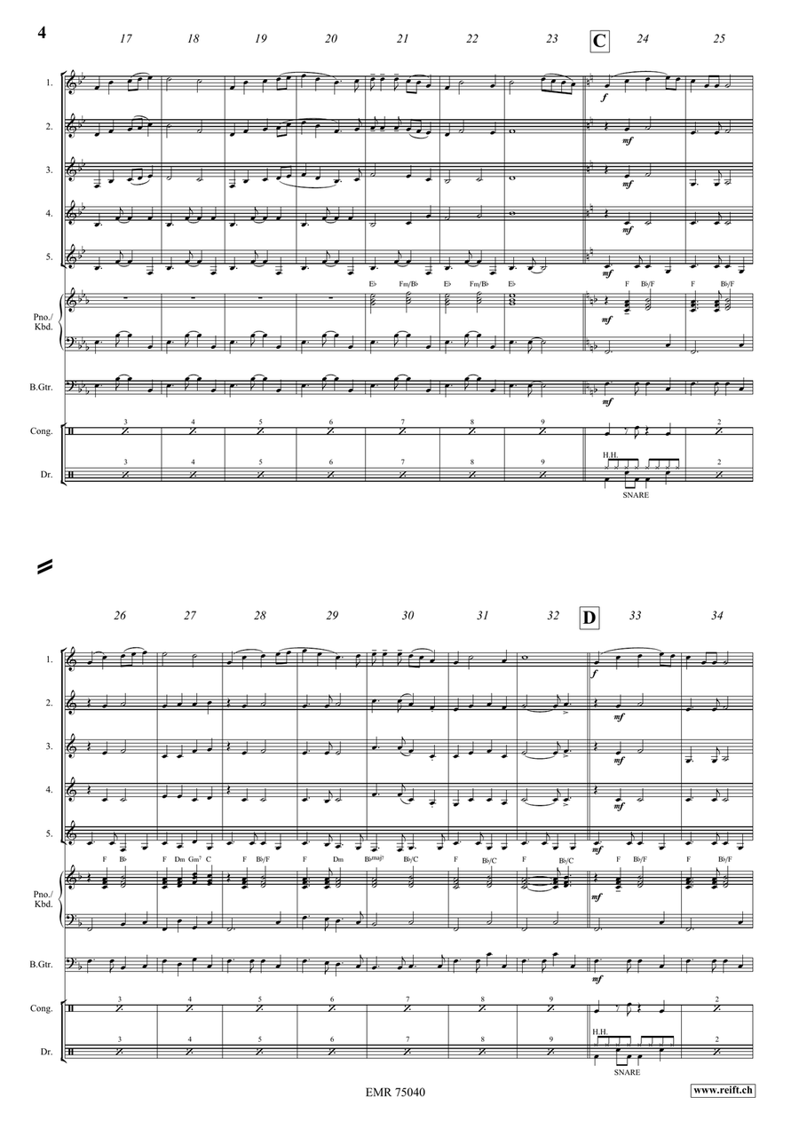 The Whistling Gypsy The Whistling Gypsy Horn scores gallery preview page 5