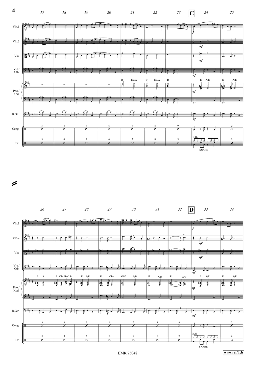The Whistling Gypsy The Whistling Gypsy String Quartet scores gallery preview page 5