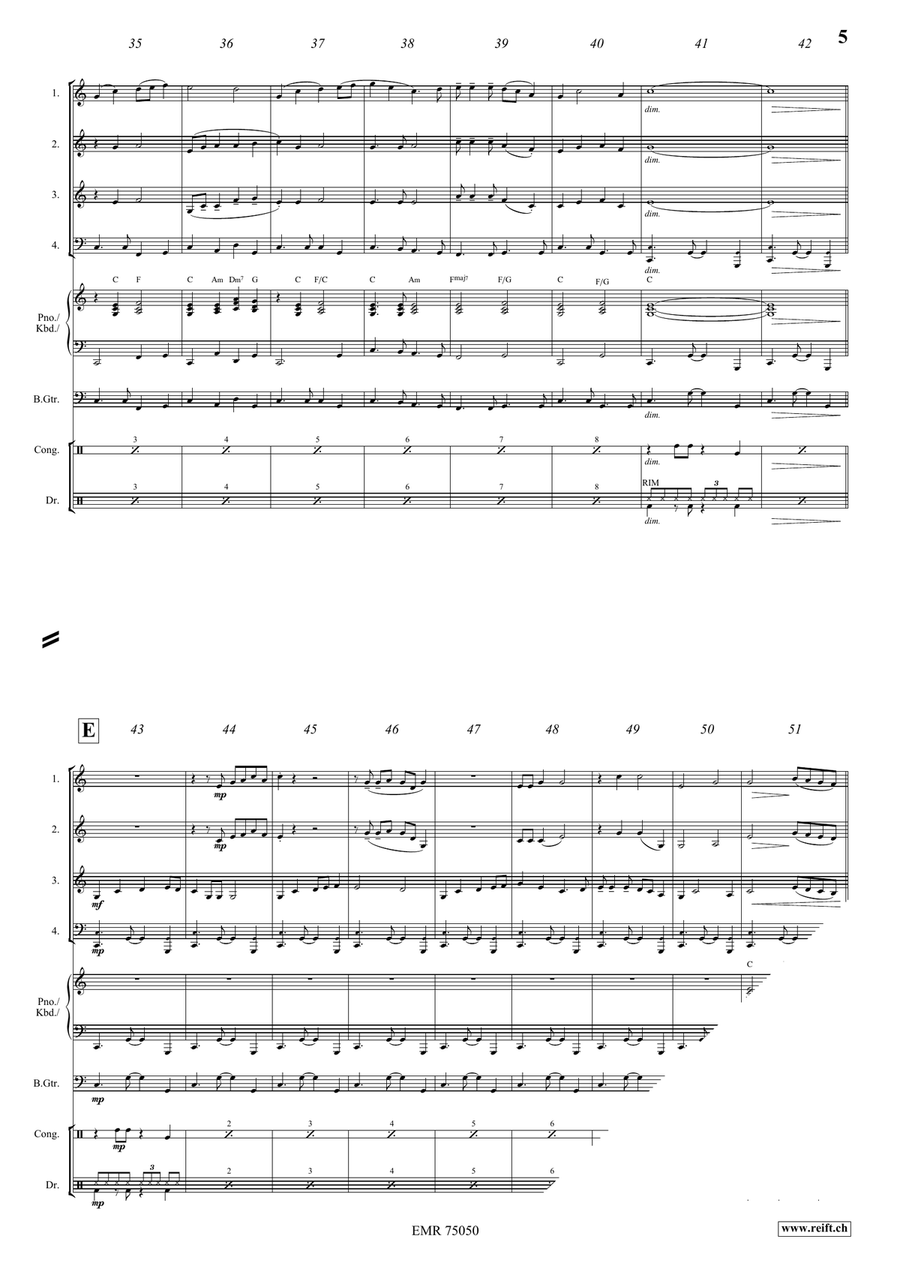 The Whistling Gypsy The Whistling Gypsy Woodwind Quartet scores gallery preview page 6