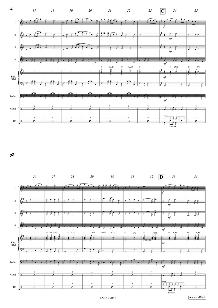 The Whistling Gypsy The Whistling Gypsy Flute Quartet scores gallery preview page 5
