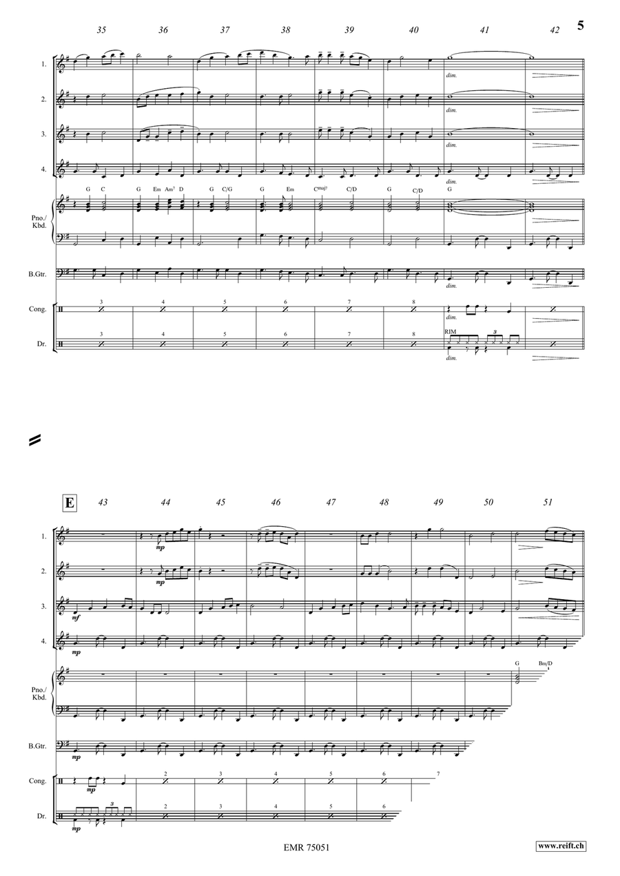 The Whistling Gypsy The Whistling Gypsy Flute Quartet scores gallery preview page 6