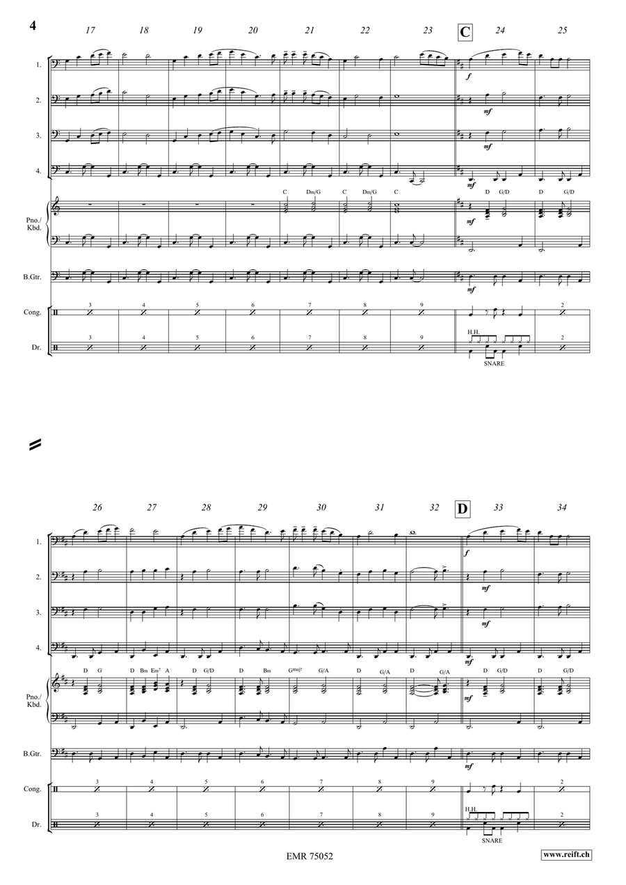 The Whistling Gypsy The Whistling Gypsy Bassoon Quartet scores gallery preview page 5