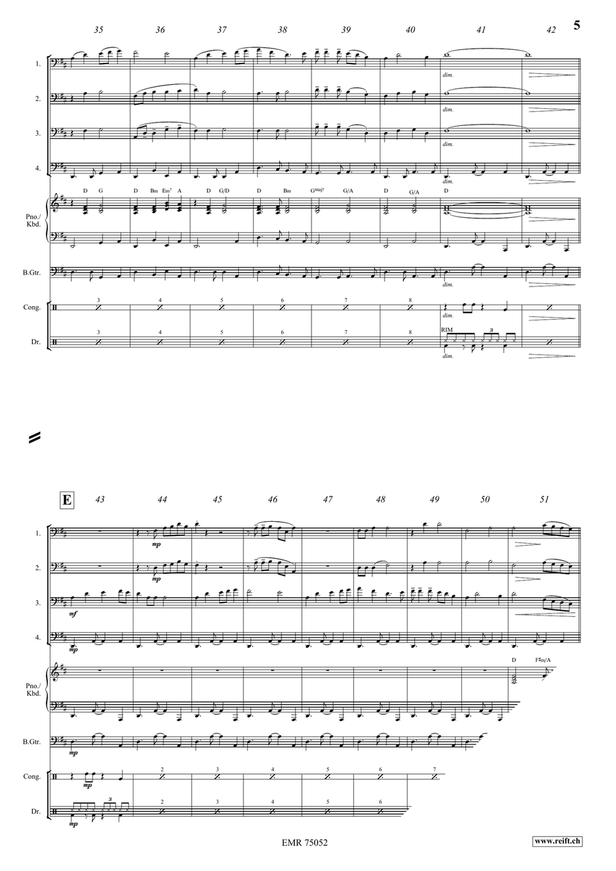 The Whistling Gypsy The Whistling Gypsy Bassoon Quartet scores gallery preview page 6
