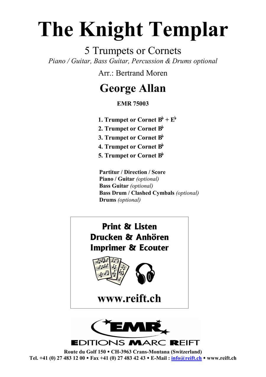 The Knight Templar The Knight Templar Cornet scores gallery preview page 2