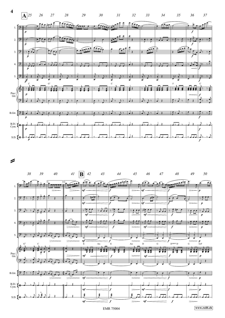 The Knight Templar The Knight Templar Trombone scores gallery preview page 4