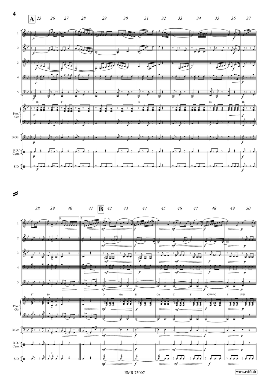 The Knight Templar The Knight Templar Woodwind Quintet scores gallery preview page 4